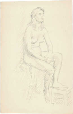 Горшман Мендель Хаимович. Натурщица